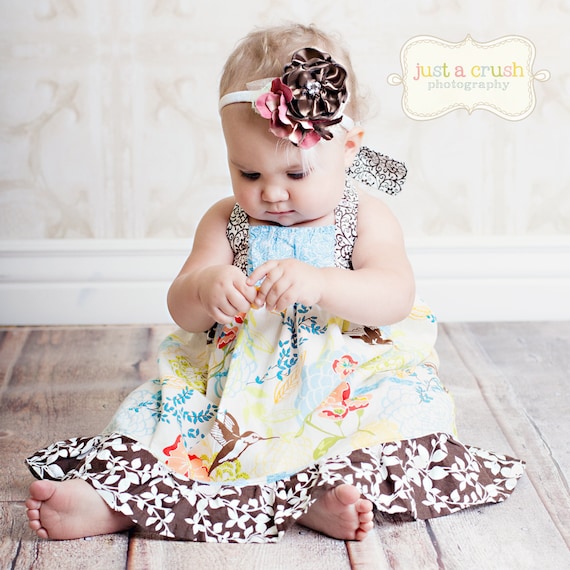 Girls Dress Pattern PDF Sewing Patterns Children Toddler Baby