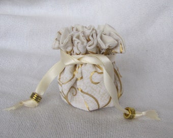 Bridal Jewelry Bag - Mini Size - Traveling Jewelry Pouch - BRIDAL PARTY