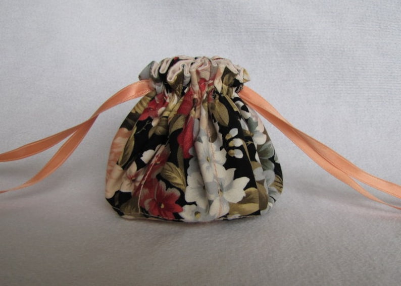 Travel Jewelry Bag Medium Size Drawstring Jewelry Pouch Etsy