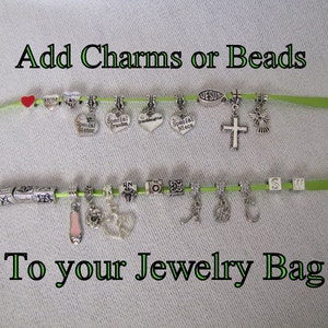 Drawstring Add-Ons for any Mini, Bridal, Medium or Giant Jewelry Bag