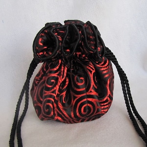 Brocade Jewelry Tote - Luxury Size - Pouch - FIRED UP