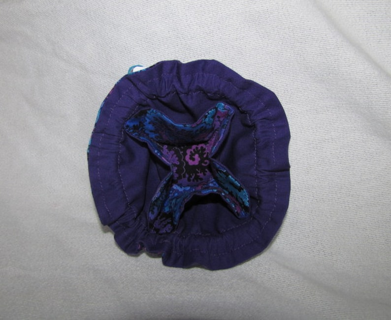 Jewelry Tote Travel Drawstring Pouch Bag for Jewelry Mini Size NIGHT VIOLET