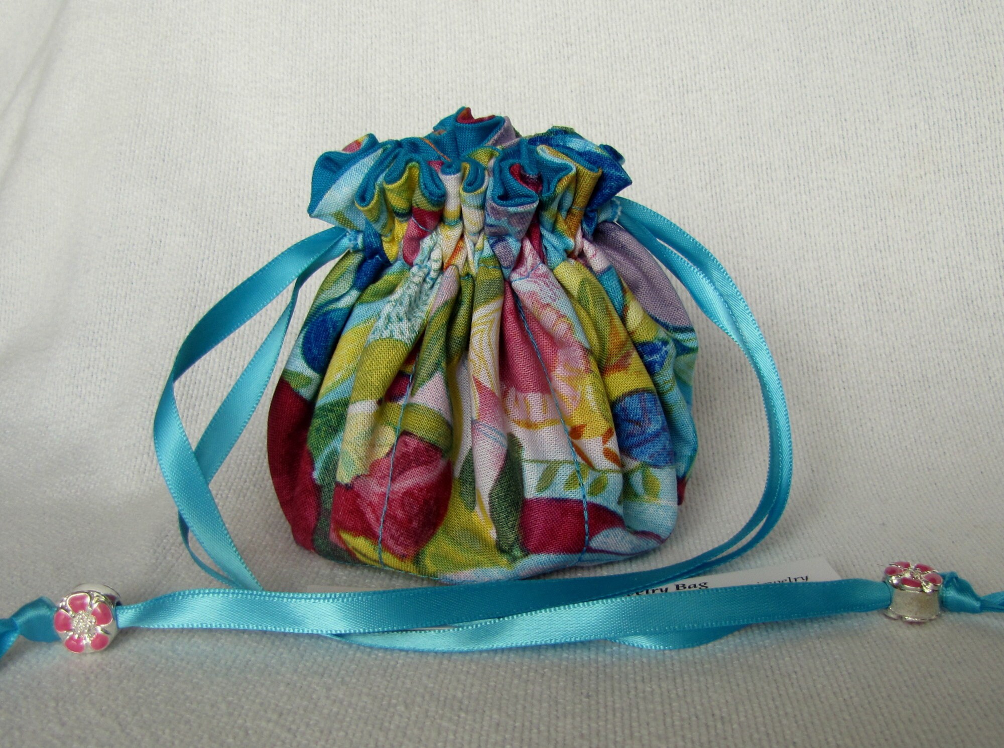 Fabric Jewelry Bag Medium Size Tote for Jewelry COLOR Etsy