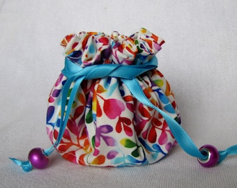 Jewelry Organizer - Medium Size - Pouch - RAINBOW HULA