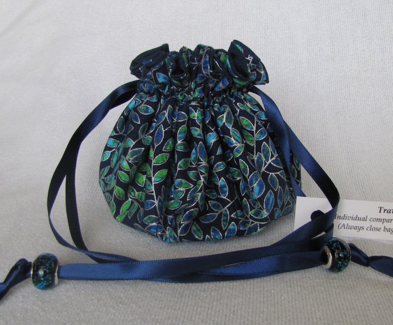 Medium Size INKY DINKY Traveling Jewelry Pouch Tote