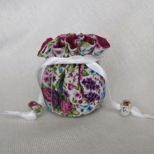 Jewelry Tote - Mini Size - Bag - GARDEN PARTY