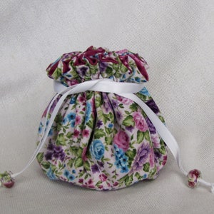 Gift for Women - Medium Size - Jewelry Bag - GARDEN PARTY