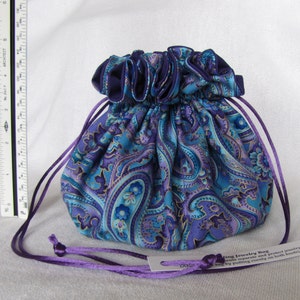 GIANT BAGS You pick the print With Skinny Drawstring Cording image 1