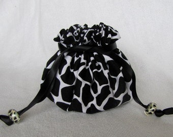 Jewelry Bag - Medium Size - Jewelry Pouch - Travel Drawstring Bag - Jewelry Tote - MOO KACHOO
