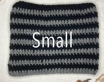 Gorro con orejas de gato a rayas, tamaño pequeño, colores personalizados