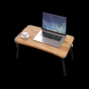 Handmade Foldable Laptop Desk – Bed & Sofa Tray Table for Breakfast or Work