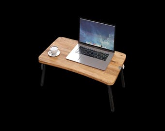 Handmade Foldable Laptop Desk – Bed & Sofa Tray Table for Breakfast or Work