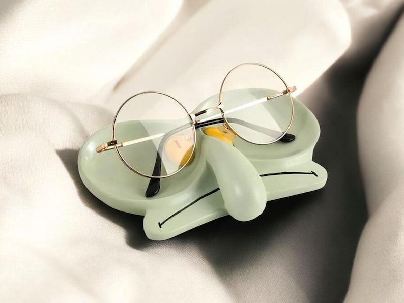 Handmade Glasses Holder Jewelry Tray 16x11 cm | Unique Home Decor, Organizer for Sunglasses, Eyeglasses & Accessories, Gift Idea image 6