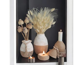 Handmade Bohemian Vase Set | Unique Home Decor | Boho Chic Style