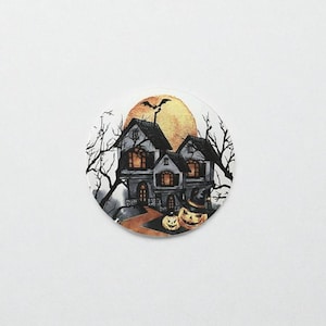 Handmade Halloween Serving Plate – 26 cm (10.2&quot;) Ceramic Decorative Plate