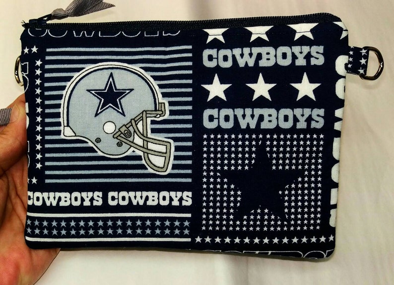 Dallas Cowboys stadium size cross body purse handmade in the Etsy
