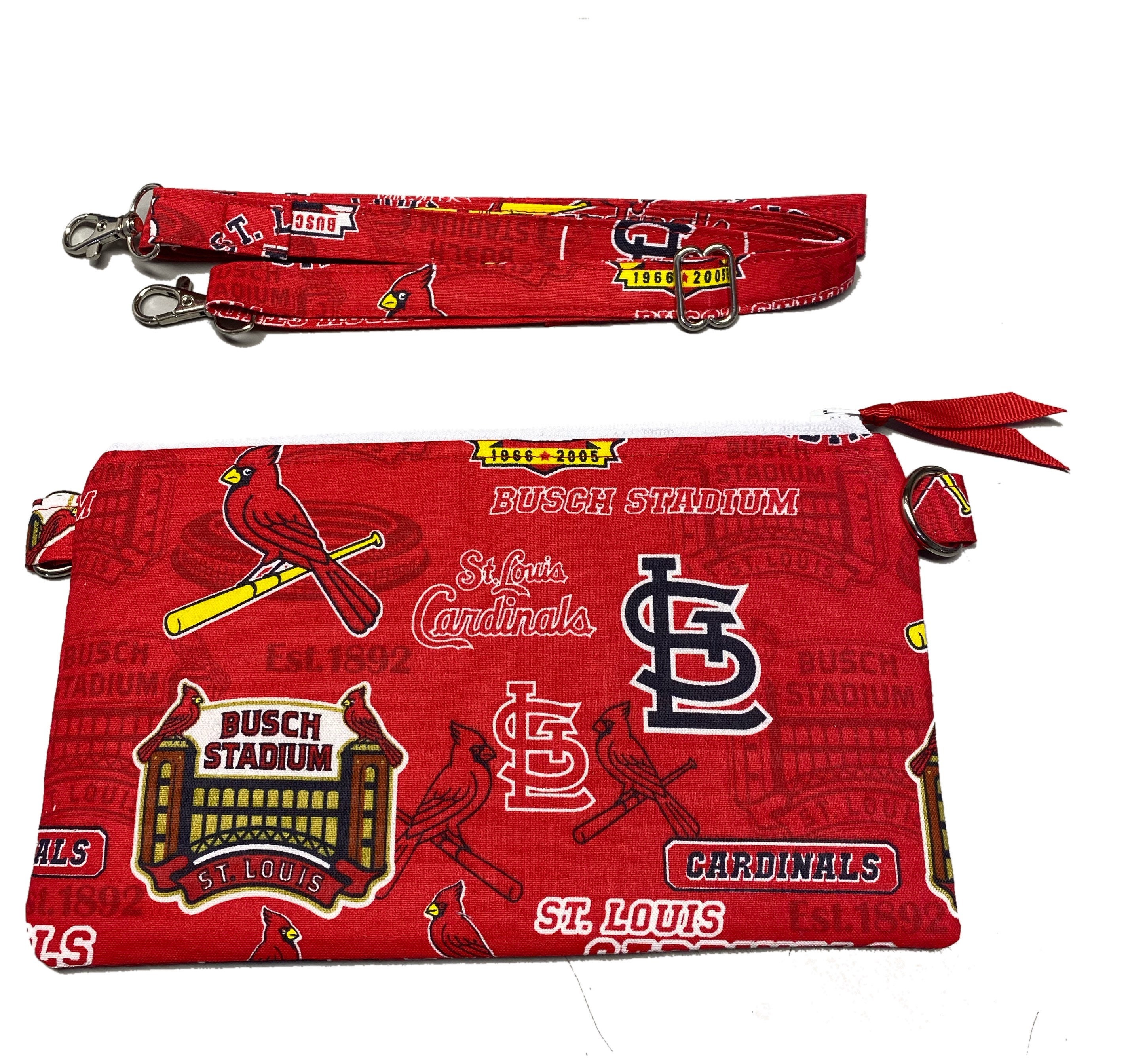 St Louis Cardinals Baseball Wristlet Clutch — Cybermenology