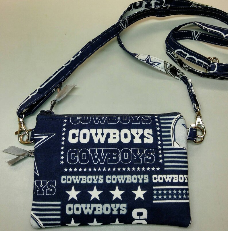 Dallas Cowboys stadium size cross body purse handmade in the Etsy