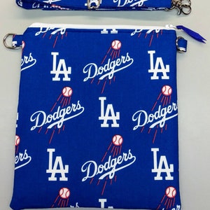 Bolso/bandolera de los LA Dodgers con correa ajustable