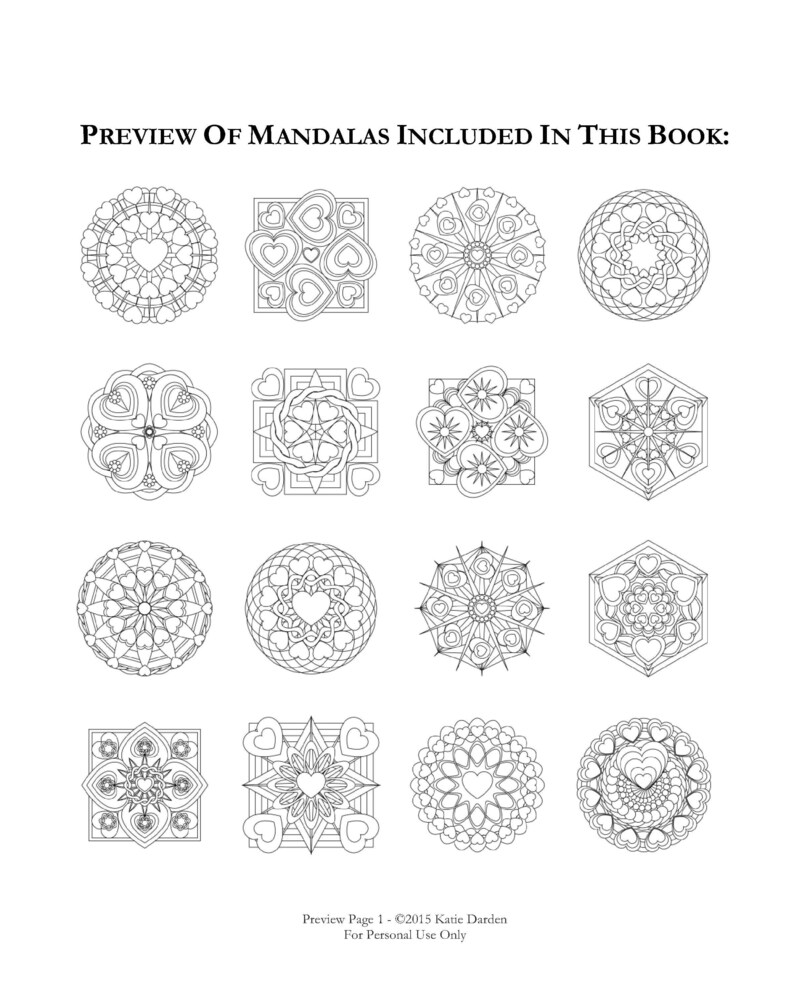 Heart2Heart Adult Coloring Book 48 Mandalas to Color & Enjoy Magical Design Coloring Books image 4
