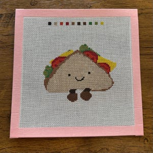 Sandwich needlepoint canvas