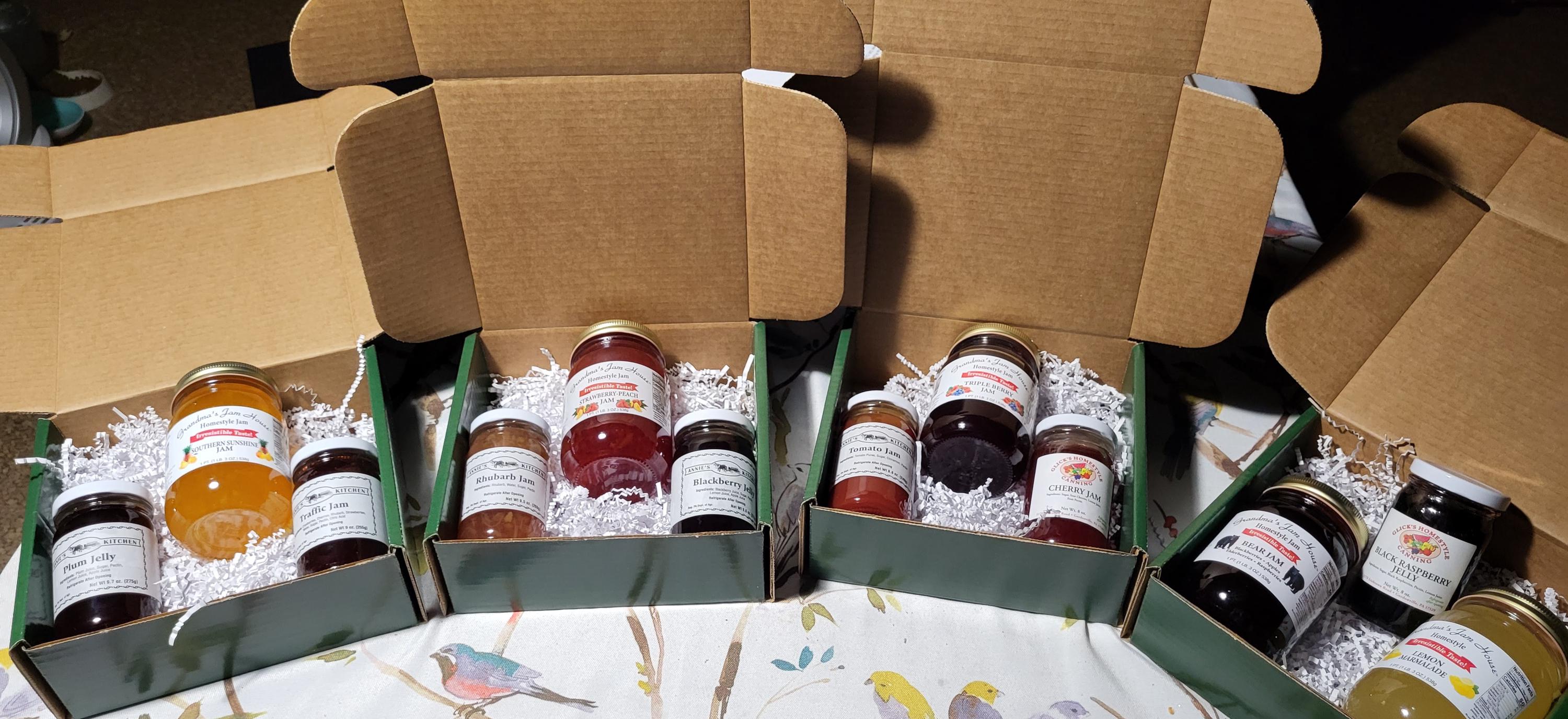 Jelly of the Month Subscription! 12 Different Jams and Jellies per