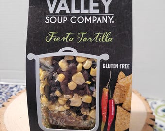Fiesta Tortilla Soup Mix: Southwest Flavor, Gluten-Free, Makes 8 Servings