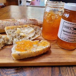 Apricot Pineapple Jam- 9 oz jars; Delicious combination of fruits!  Simple ingredients