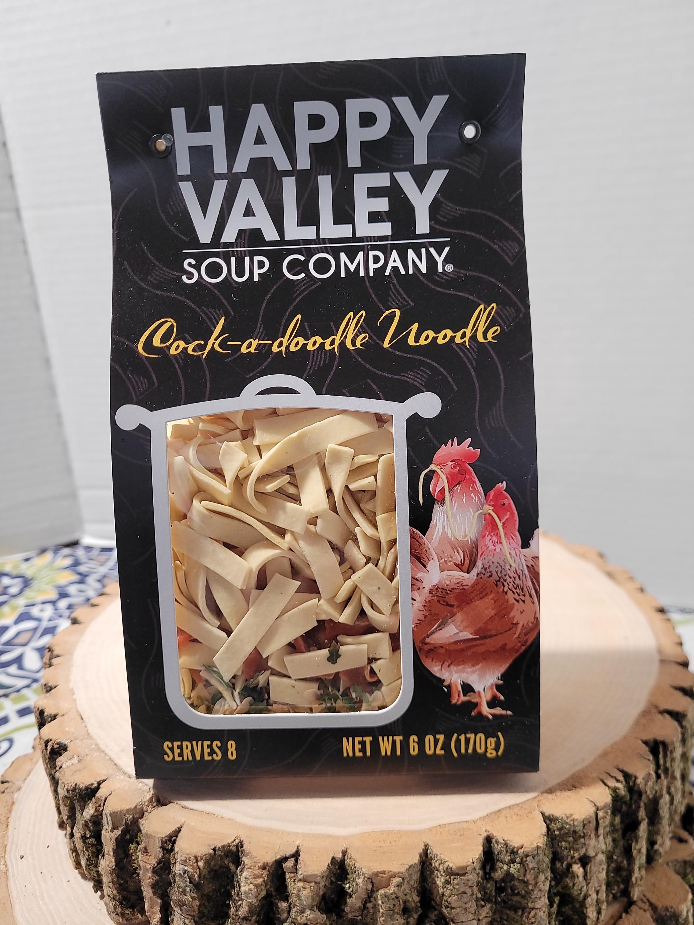 Cock-a-doodle Noodle Soup Mix - Handmade Noodles - 8 Servings - Etsy