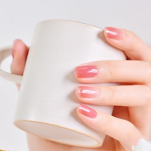 Rosé Gel Höstnagelfolie | Halvhärdade Gelnagelremsor | Halloweennagelfolie | Julklapp till henne | Color Street | Nagelklistermärken för barn