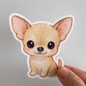 Chihuahua Hund Aufkleber Haustieraufkleber Hundeabziehbilder, Aufkleber für Autos, Flasche, Planer, Haustierverlust, Geschenk für sie, Geburtstagsgeschenk, Hundeliebhaber Geschenk, Hundemama