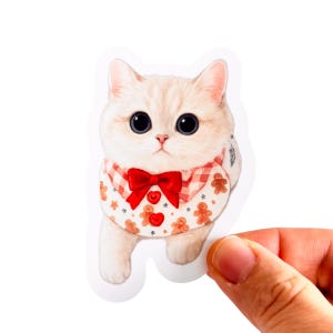 Benutzerdefinierte Katzenaufkleber, personalisierte Aufkleber, benutzerdefinierte Vinyl-Aufkleber, Ihre Bilder als Aufkleber, wasserfest, Laptop-Aufkleber, Geschenk für Katzenmutter, Katzenliebhaber