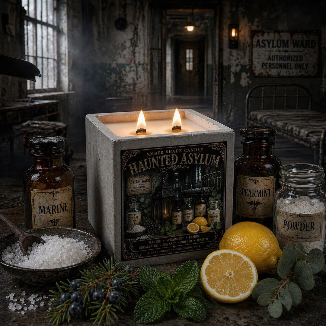 Ember Shade - Haunted Asylum- Marine, Spearmint, Lemon, Eucalyptus, Sea ...