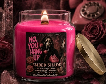 Ember Shade - No, You Hang Up -Sweet amaretto & Jasmine, Smoke, Dark Musk, Praline, Vanilla and Amber