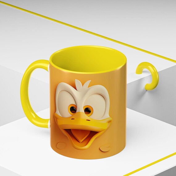 Niedliche Enten-Kaffeetasse Mit 3D-Motiv – 400 Ml, Borosilikatglas, Hitzebeständig Bis 130°C