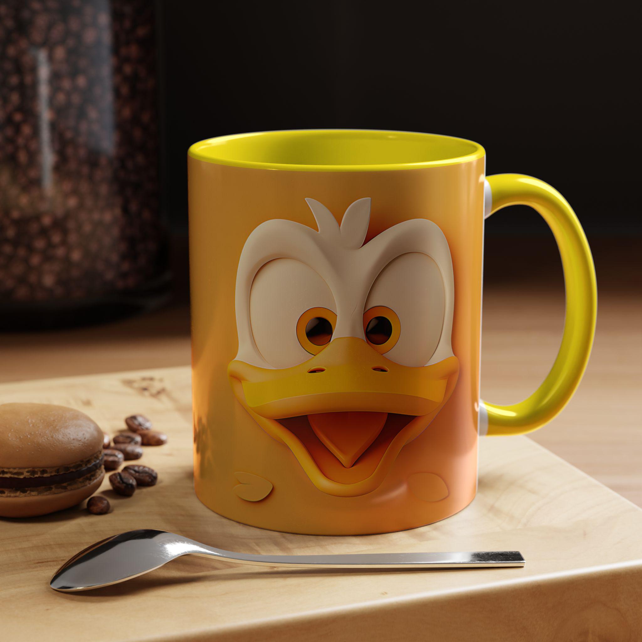 Niedliche Enten-Kaffeetasse Mit 3D-Motiv – 400 Ml, Borosilikatglas, Hitzebeständig Bis 130°C