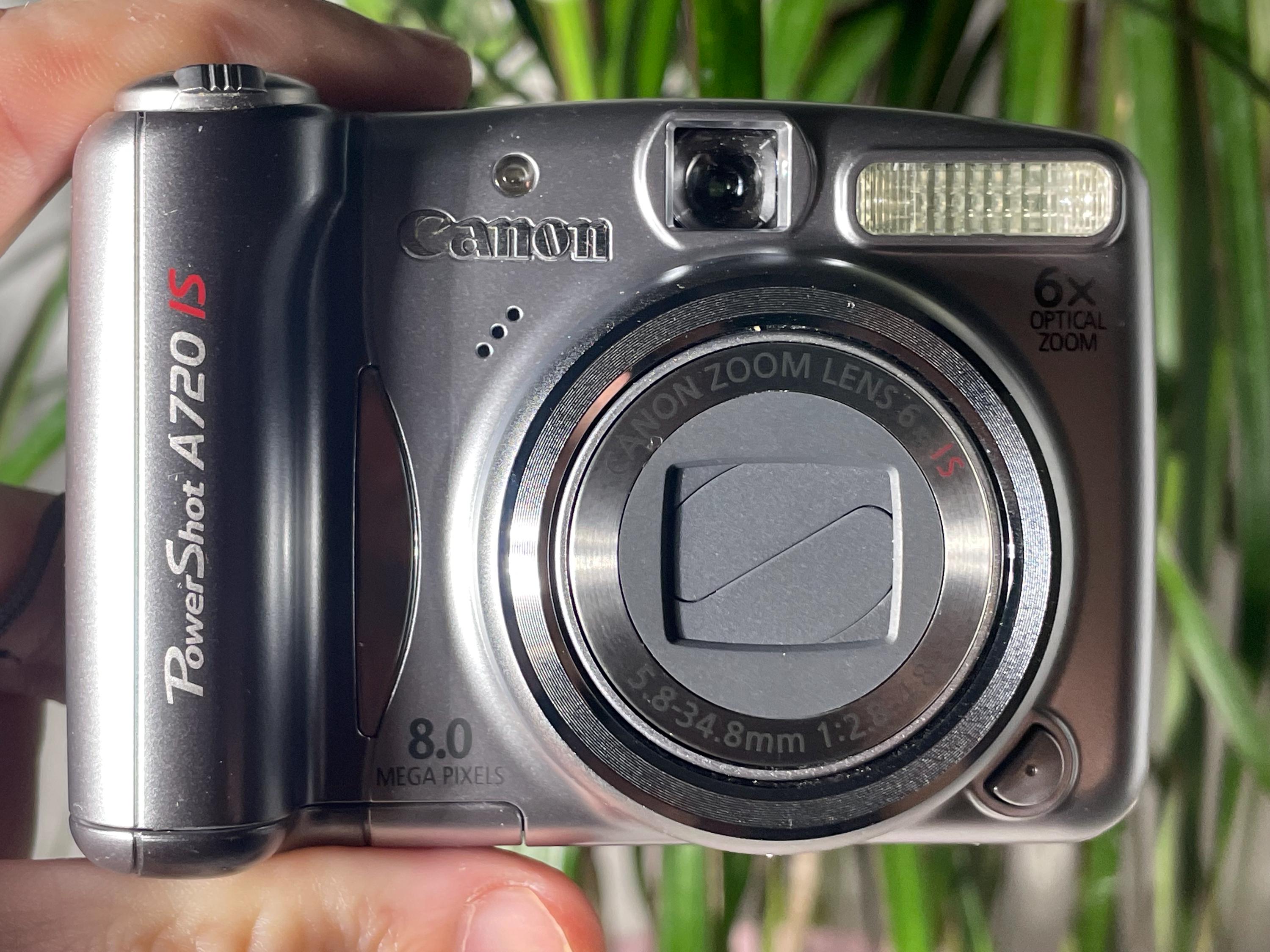 Canon Powershot A720 IS Digital Camera | 8MP Retro Y2K Point