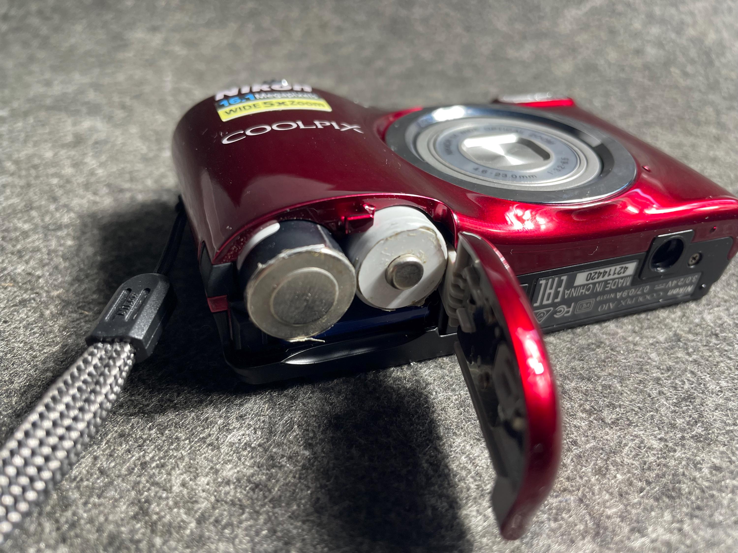 Buy Nikon Coolpix A10 Digital Camera - Red - 16.1 MP, 5x Zoom