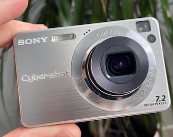 Sony Cyber-shot DSC-T5 Digital Camera (working, Shows Wear and