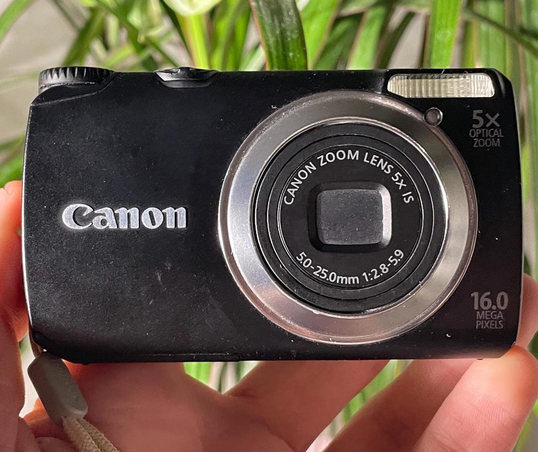 Canon Powershot A3350 IS: 16MP Vintage Digital Camera - Etsy