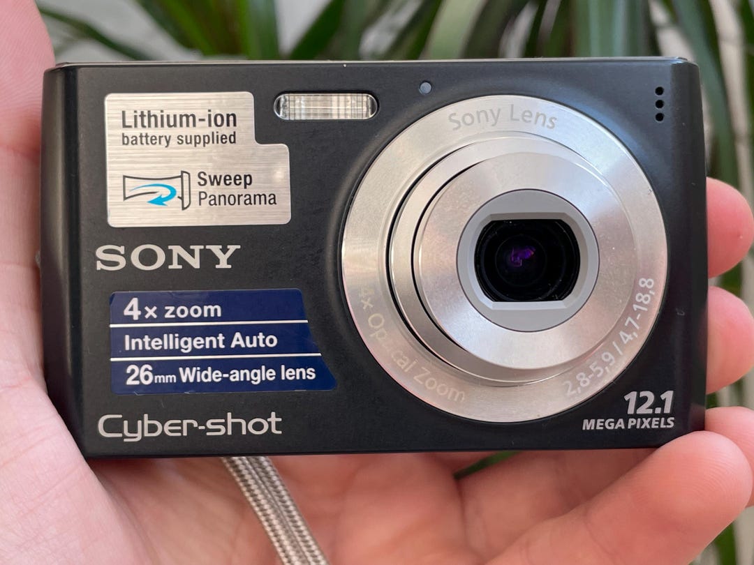Sony Cyber-shot DSC-W510: 12.1 MP Vintage Digital Camera - Etsy UK