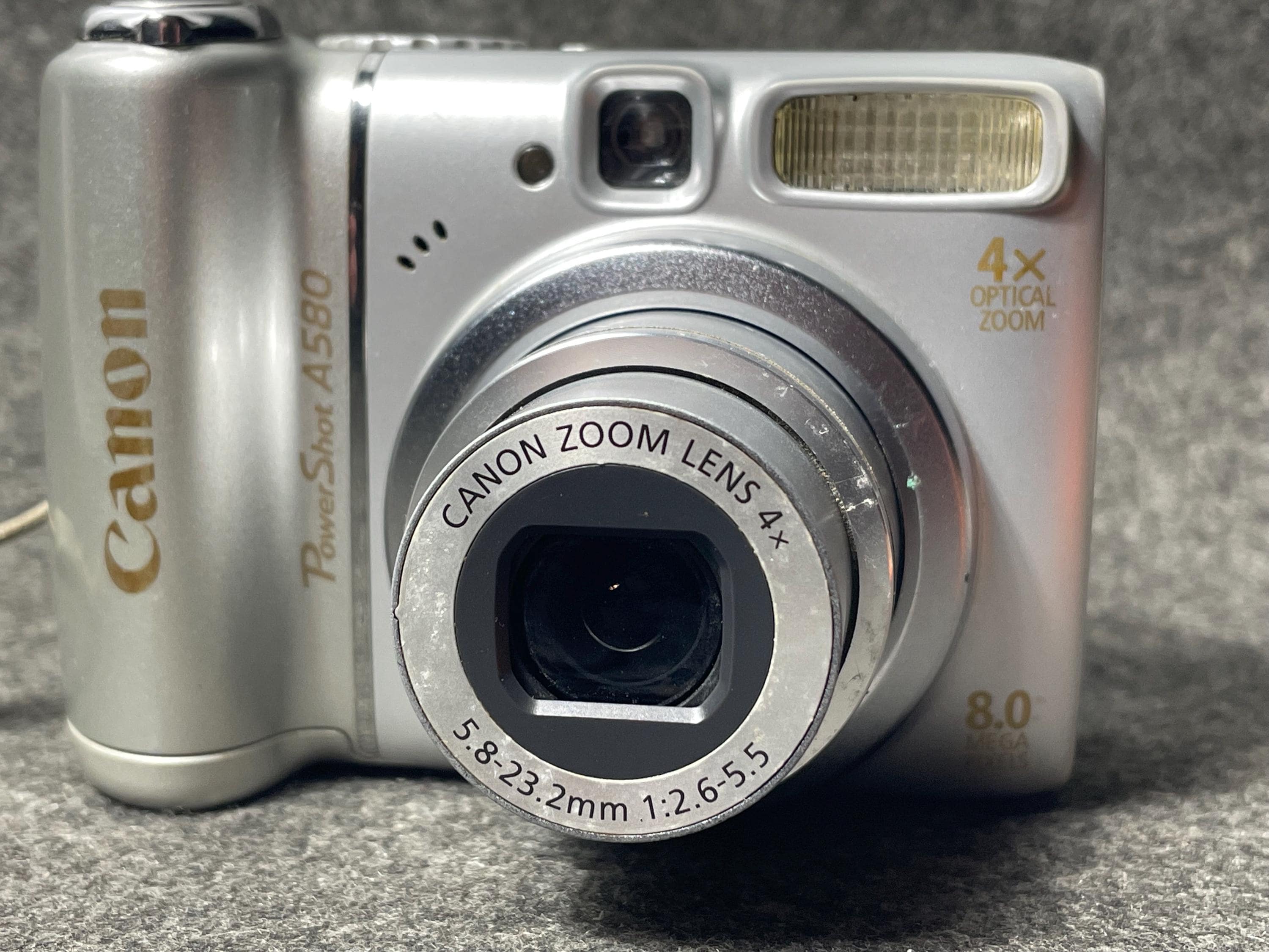 Buy Canon Powershot A580 Silver 8.0MP Digital Compact Camera