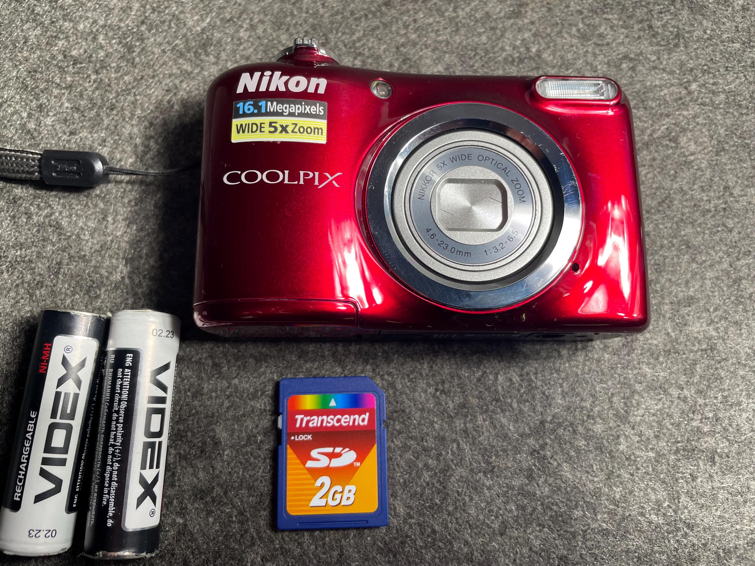Buy Nikon Coolpix A10 Digital Camera - Red - 16.1 MP, 5x Zoom