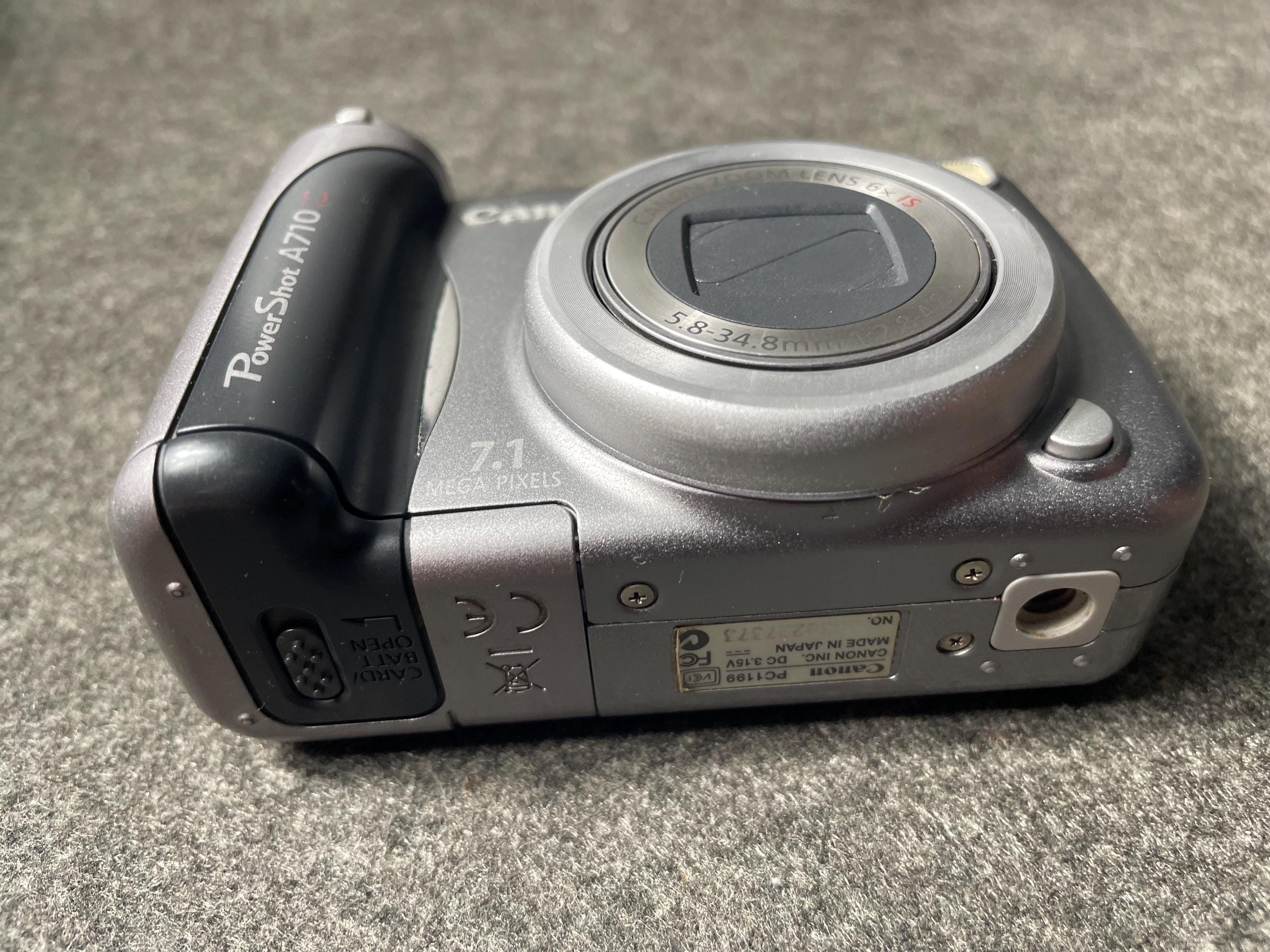 Canon Powershot A710 IS Digital Camera – 7.1MP, 6x Optical Zoom - Etsy