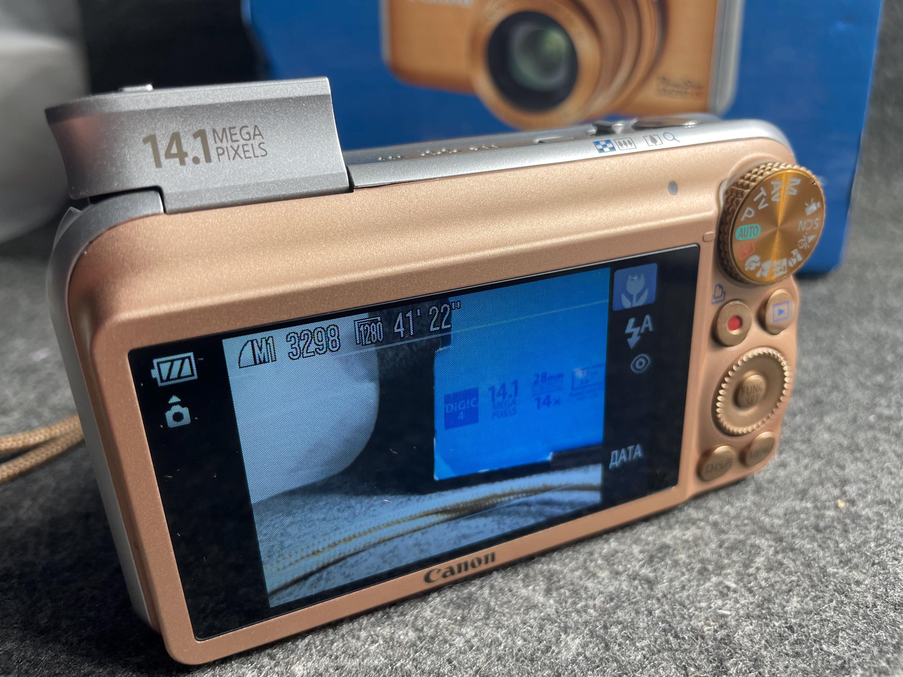 【美品】Canon PowerShot SX210 IS ゴールド Canon PowerShot SX210 IS Digital Camera (Gold) 4245B001 B&H