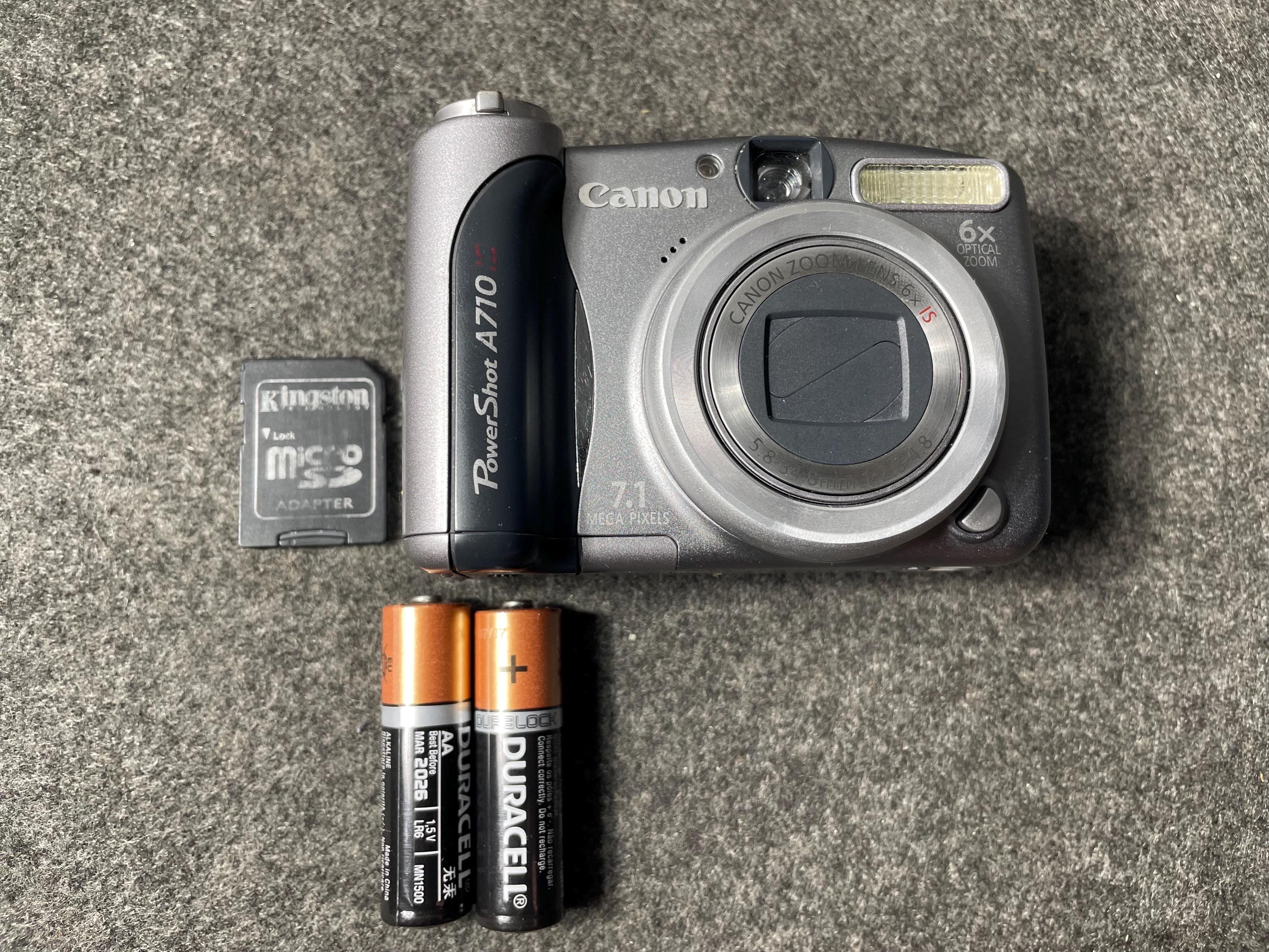 Canon Powershot A710 IS Digital Camera – 7.1MP, 6x Optical Zoom - Etsy