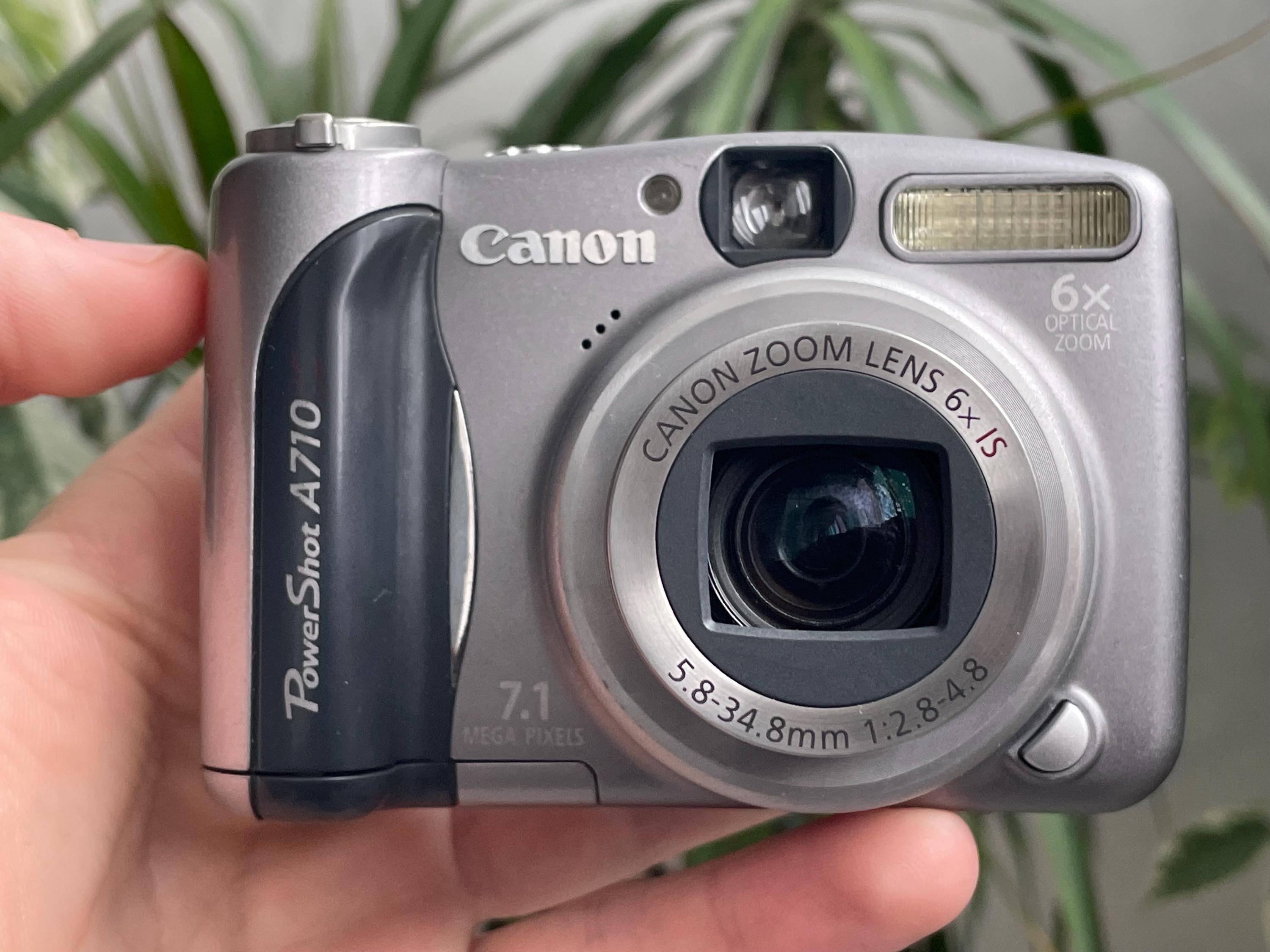 Canon Powershot A710 IS Digital Camera – 7.1MP, 6x Optical Zoom - Etsy