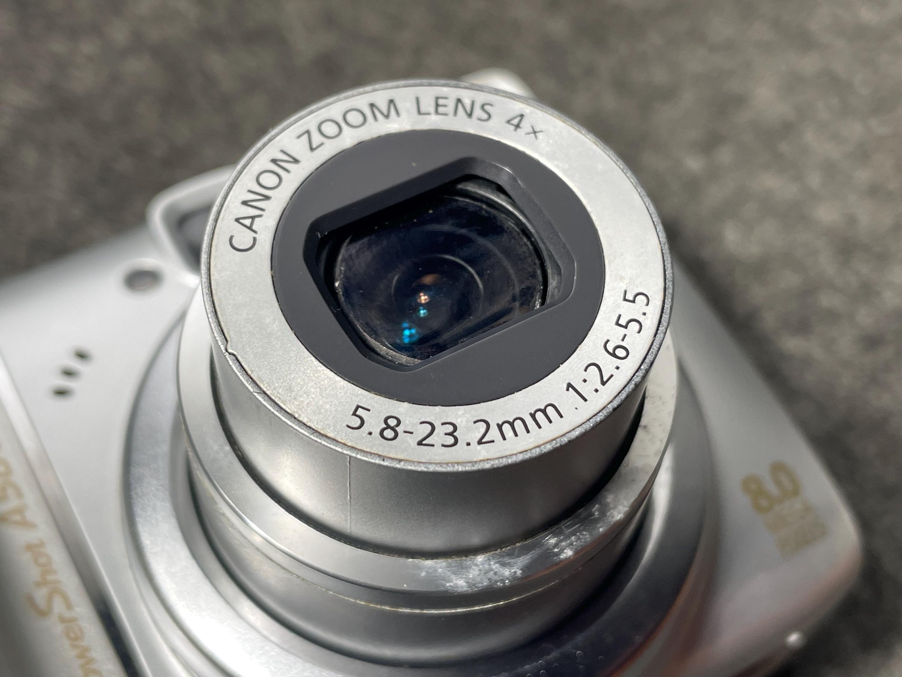 Buy Canon Powershot A580 Silver 8.0MP Digital Compact Camera