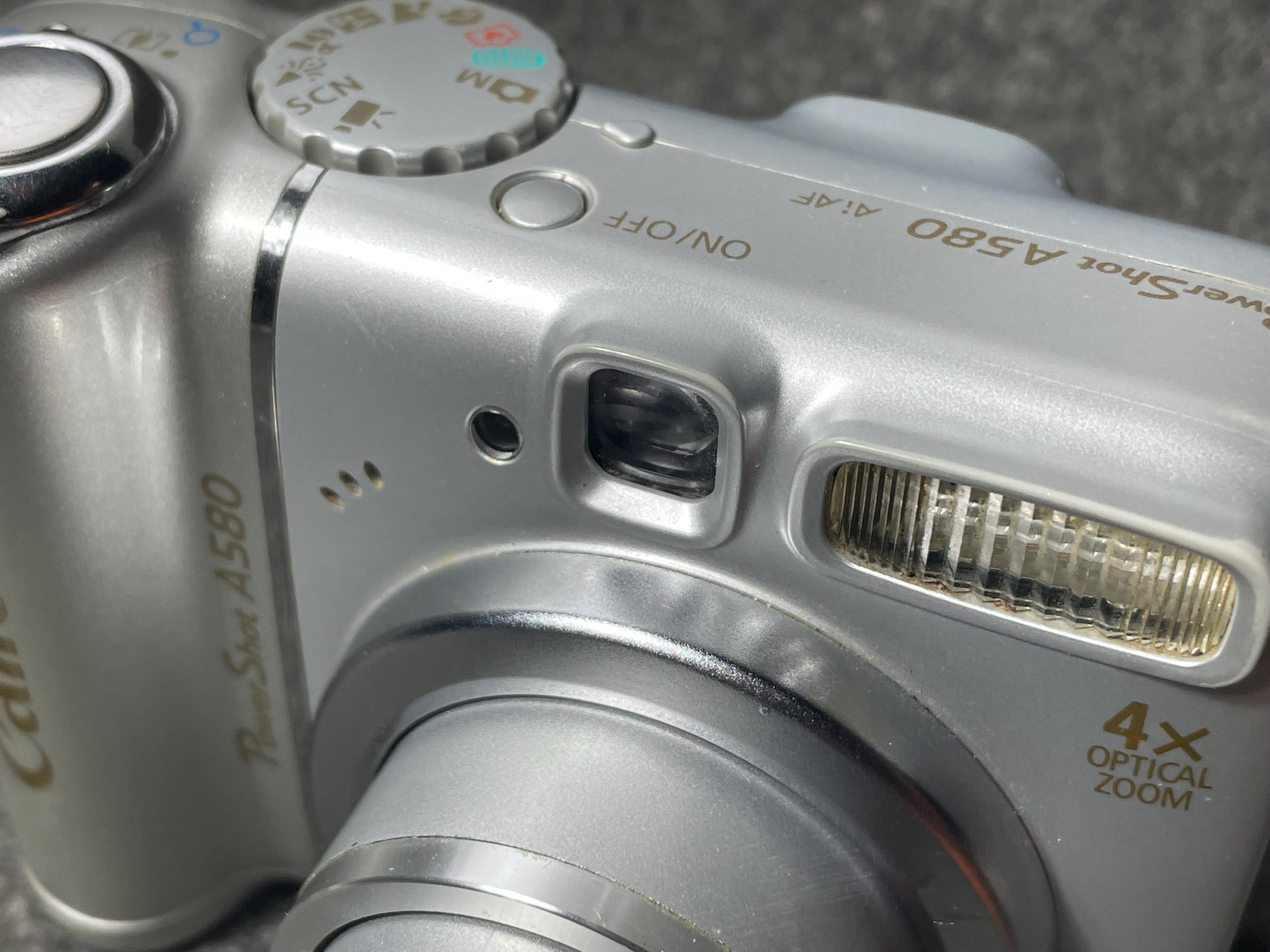 Buy Canon Powershot A580 Silver 8.0MP Digital Compact Camera