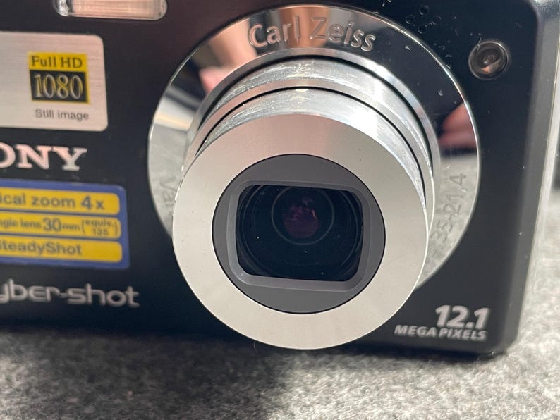 Sony Cyber-shot DSC-W210 Digital Camera: 12.1MP Carl Zeiss Lens, 4x ...